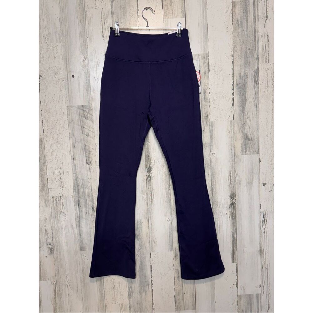Level Up Active Fleece Lined Yoga Pants Women’s Small Purple Bootcut Athletic Le
